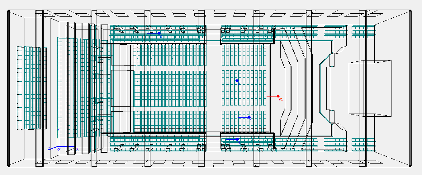 Concert hall: View 2